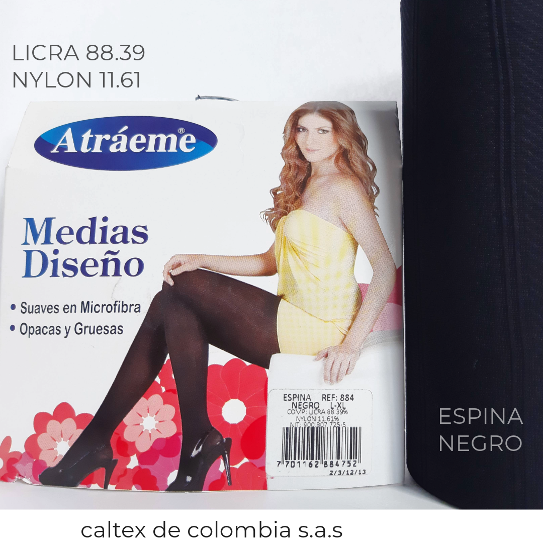 Medias veladas de diseño opacas y gruesas ref.884