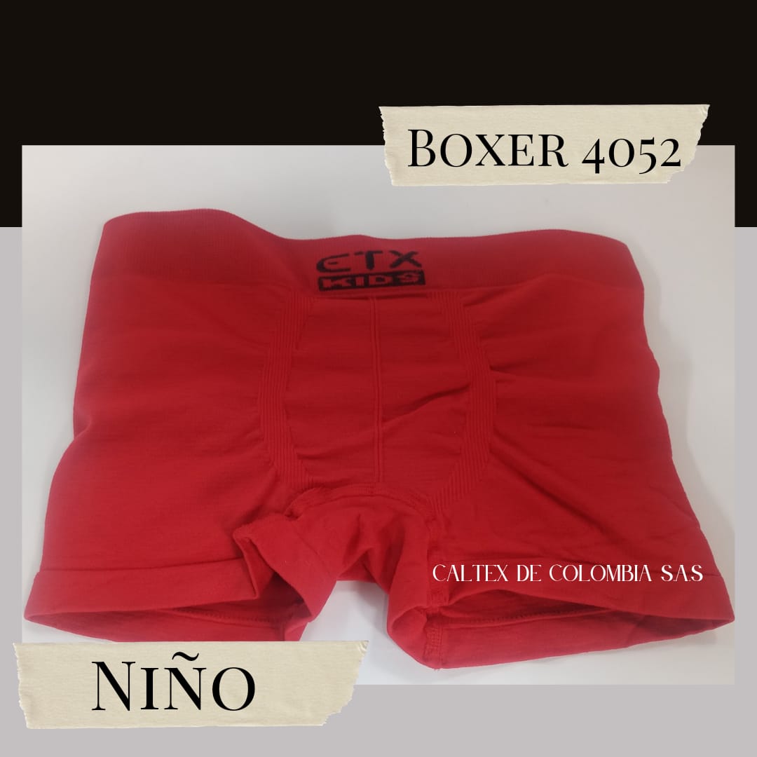 Boxer Niño Microfibra Ref: 4052 trio