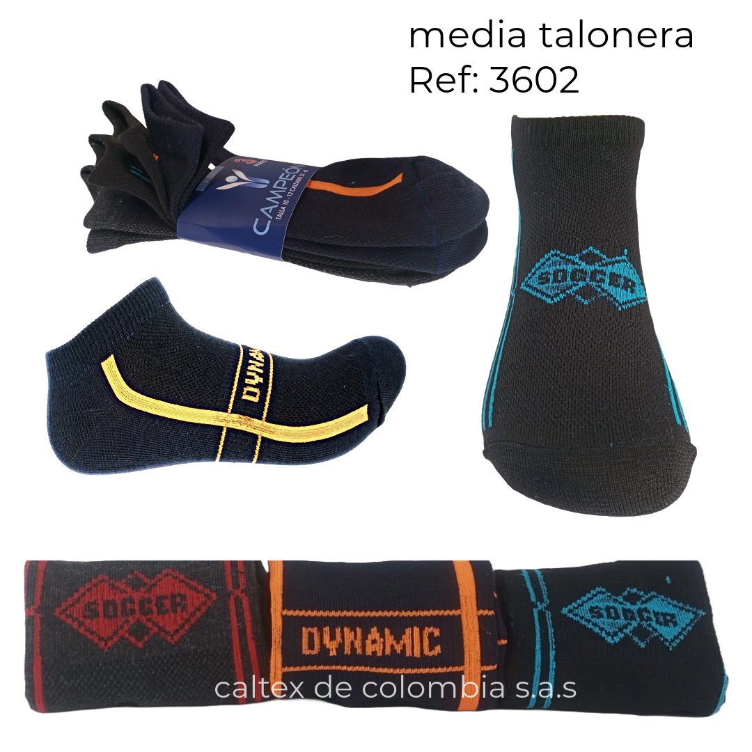 Medias Taloneras Ref: 3602